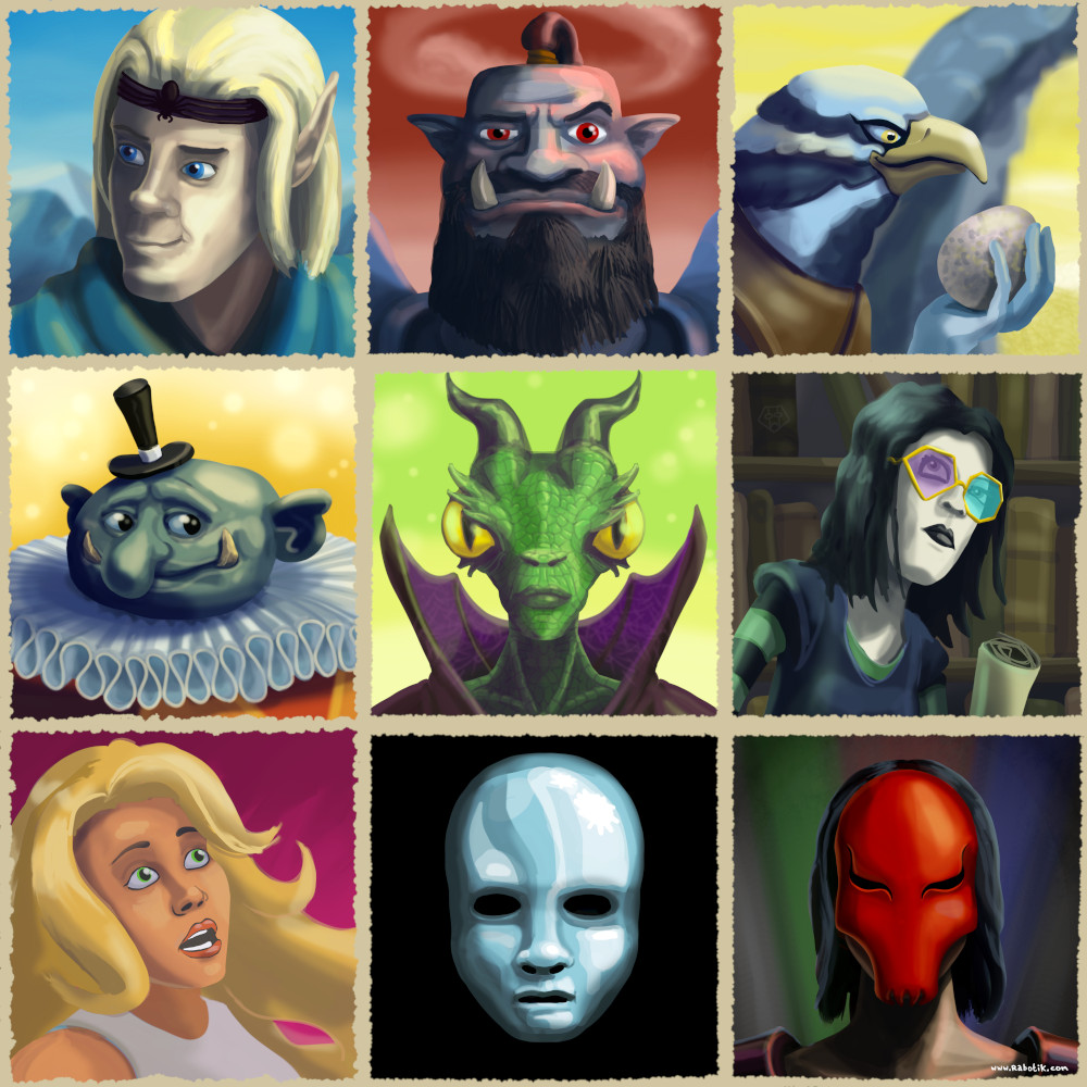 Tyranny portraits